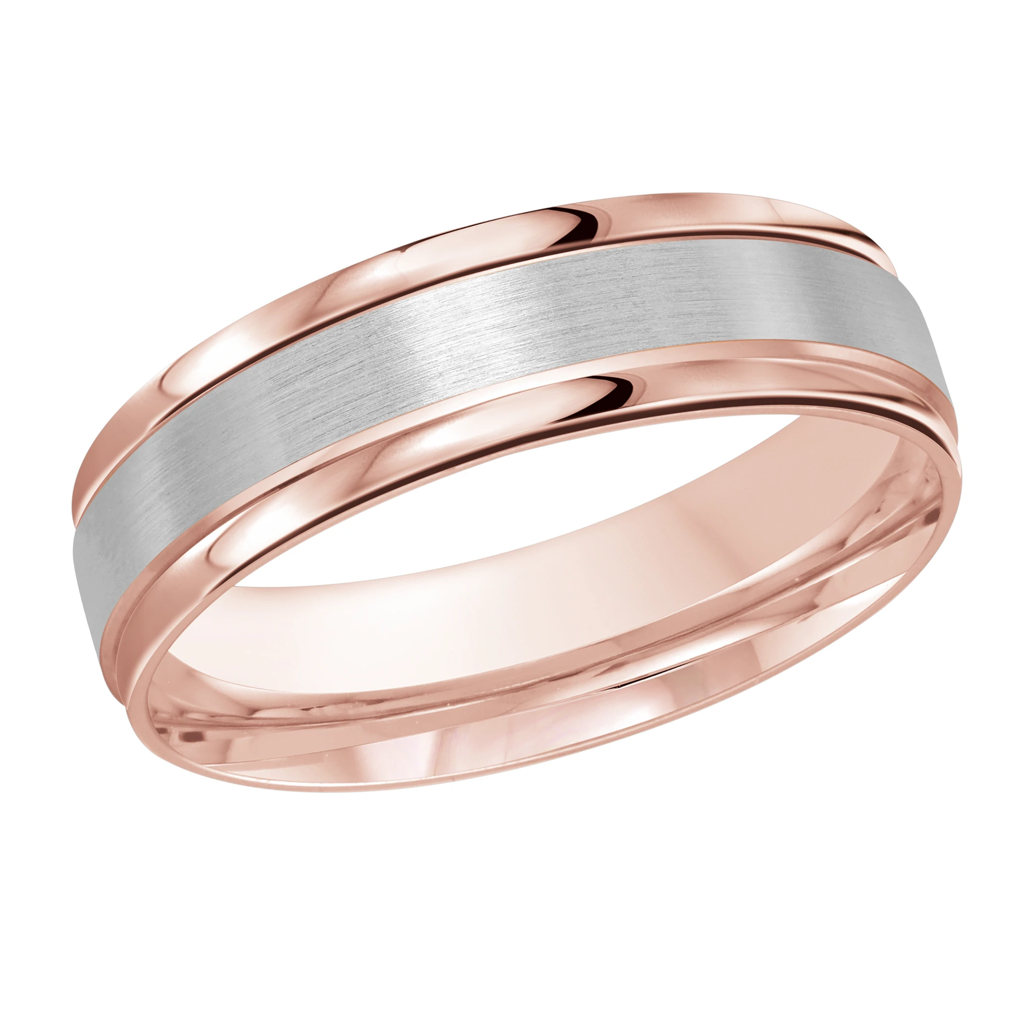 14K Rose and White Gold