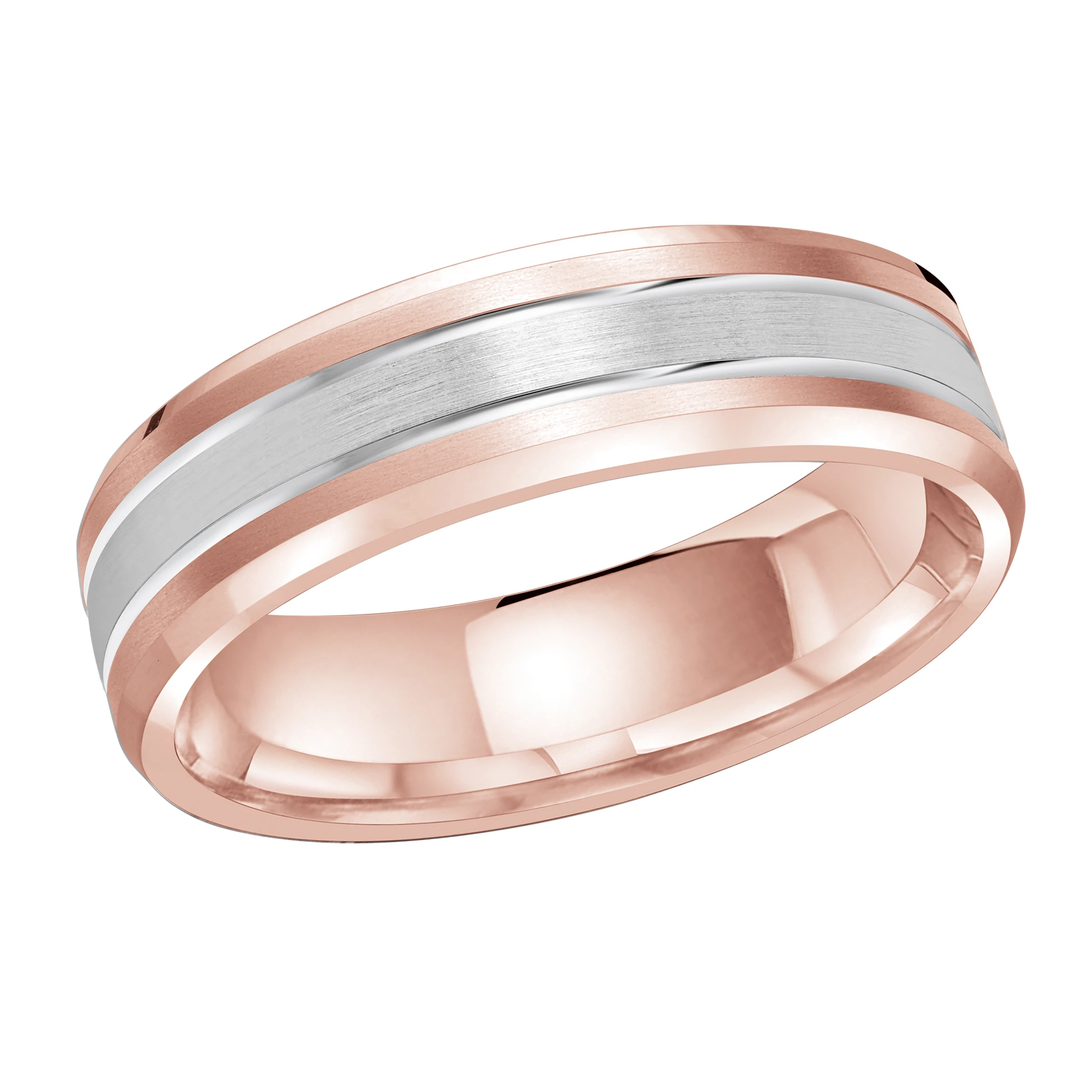 14K Rose and White Gold
