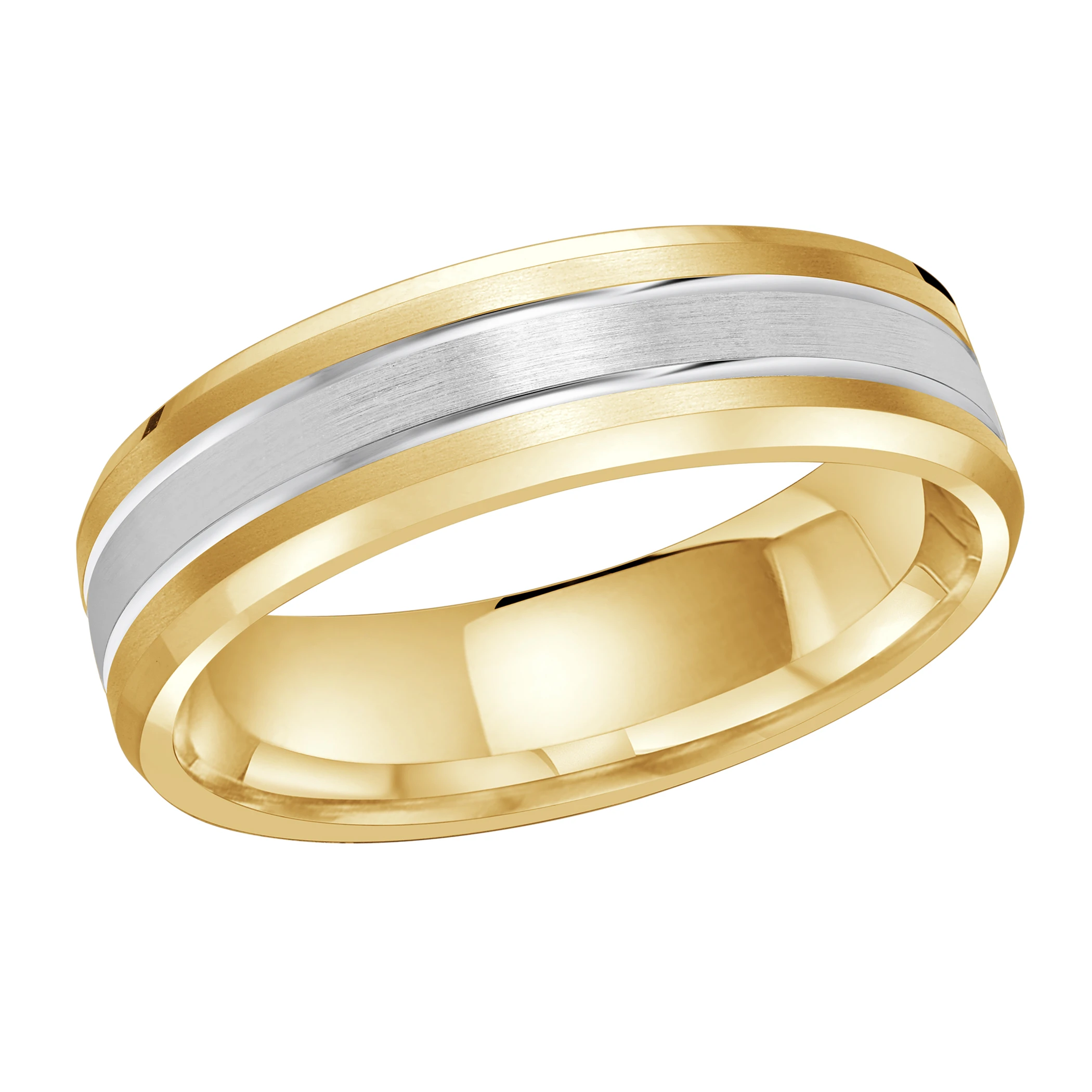 14K Yellow and White Gold