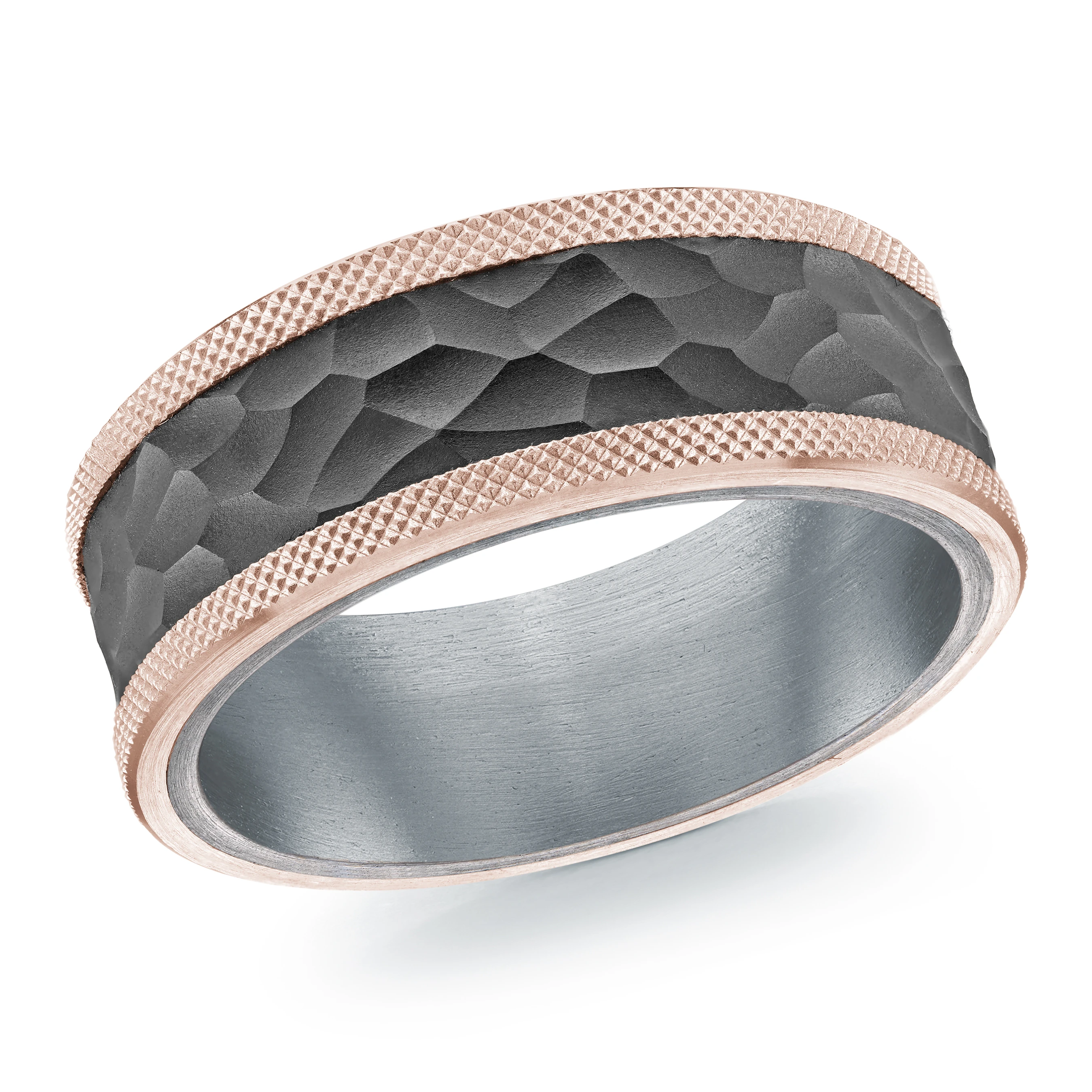 14K Rose Gold and Tantalum