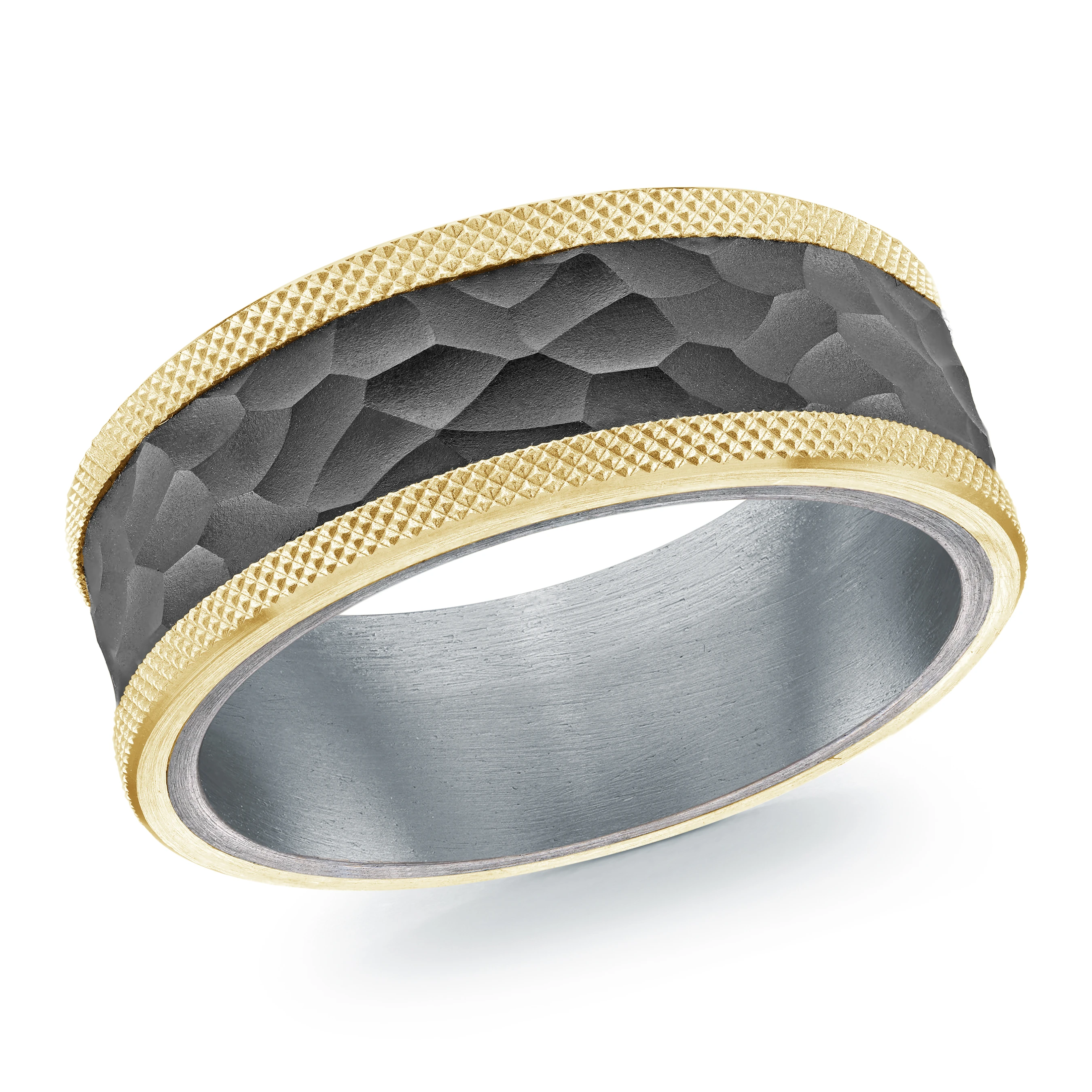 14K Yellow Gold and Tantalum